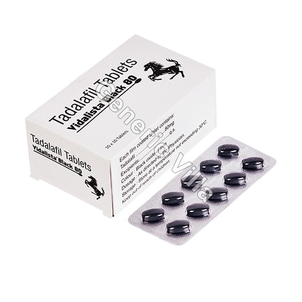 Vidalista Black 80 | Tadalafil Tablets | Uses - Genericvilla